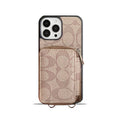 Classic iPhone Case With Wallet Coffee-LQB241412