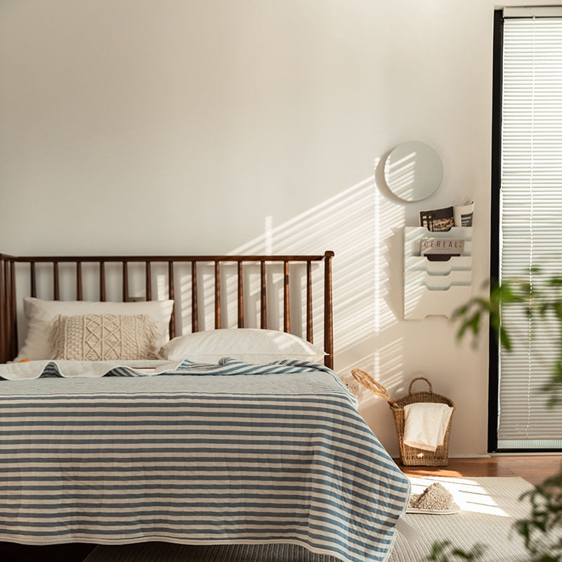 Cotton Striped Quilt