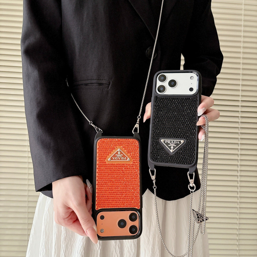 3 Color Phone Case on Chain iPhone