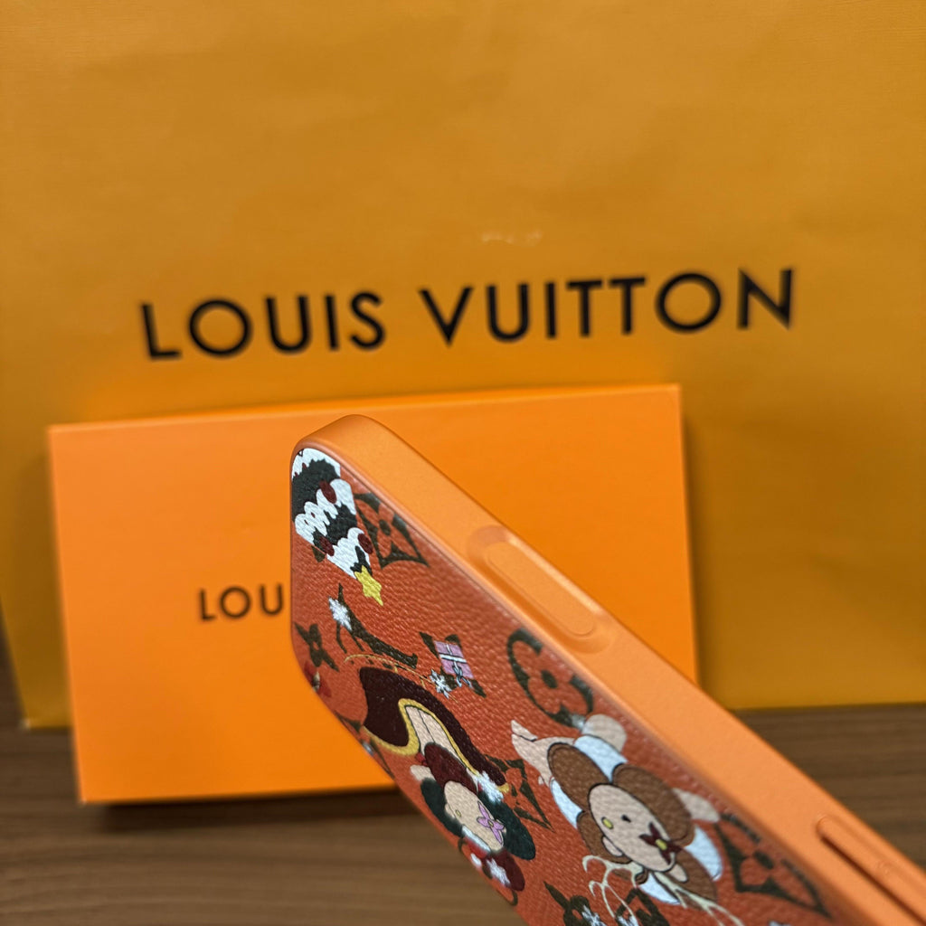 Luxury Multicolor Monogram iPhone Case