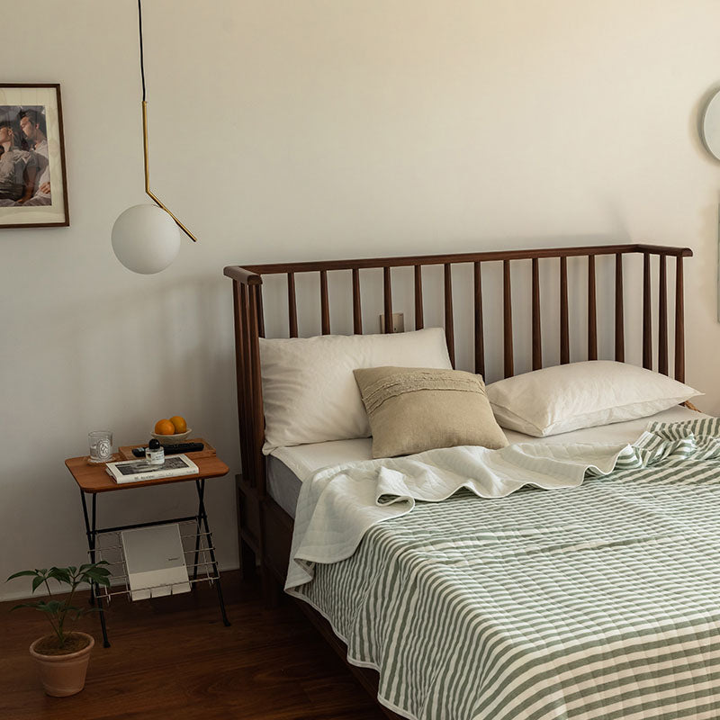 Cotton Striped Quilt