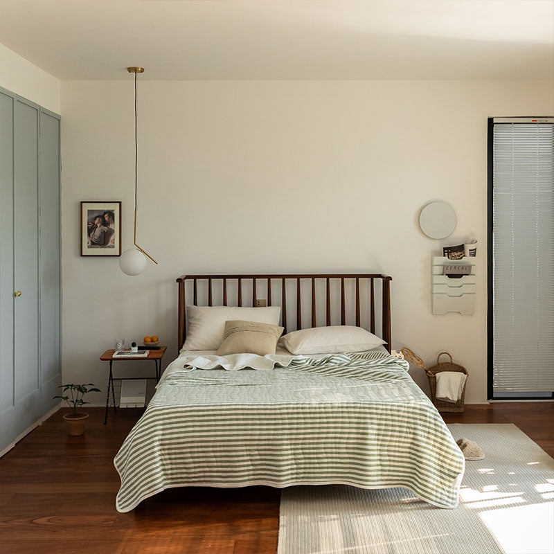 Cotton Striped Quilt