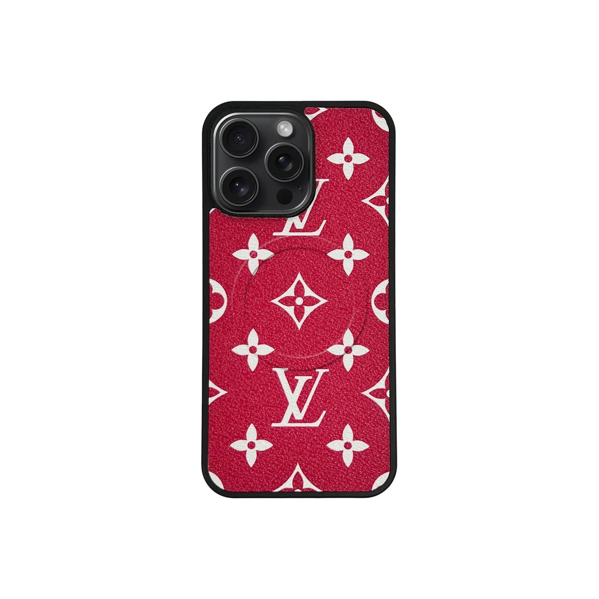 Retro Letter Pink iPhone Case