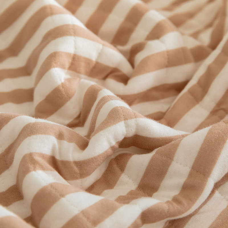 Cotton Striped Quilt
