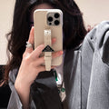 Luxury Leather Handle iPhone Case