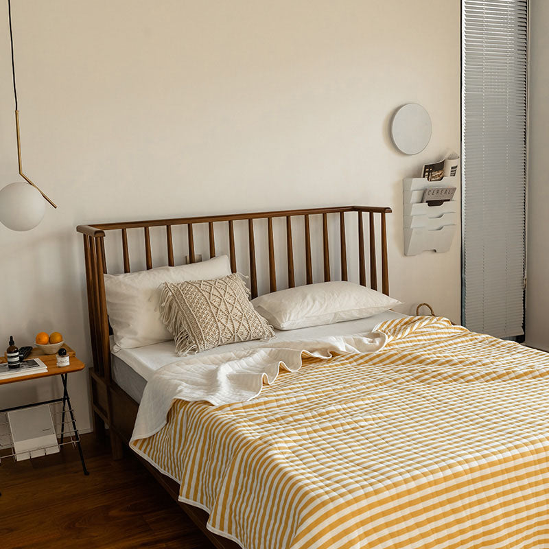 Cotton Striped Quilt