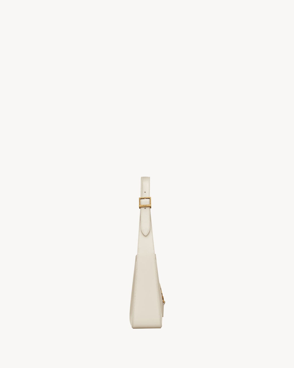 Saint Laurent Le 5 à 7 Patent Leather Hobo – Burgundy Elegance