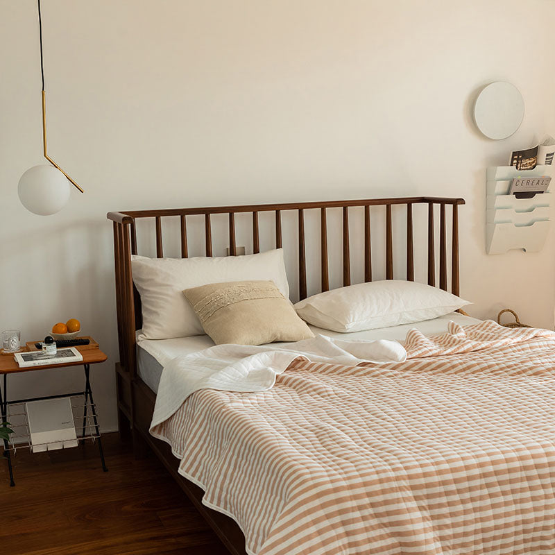 Cotton Striped Quilt