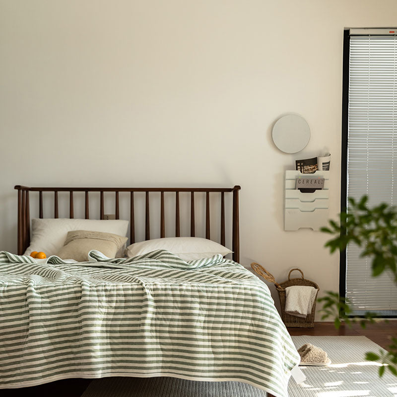 Cotton Striped Quilt