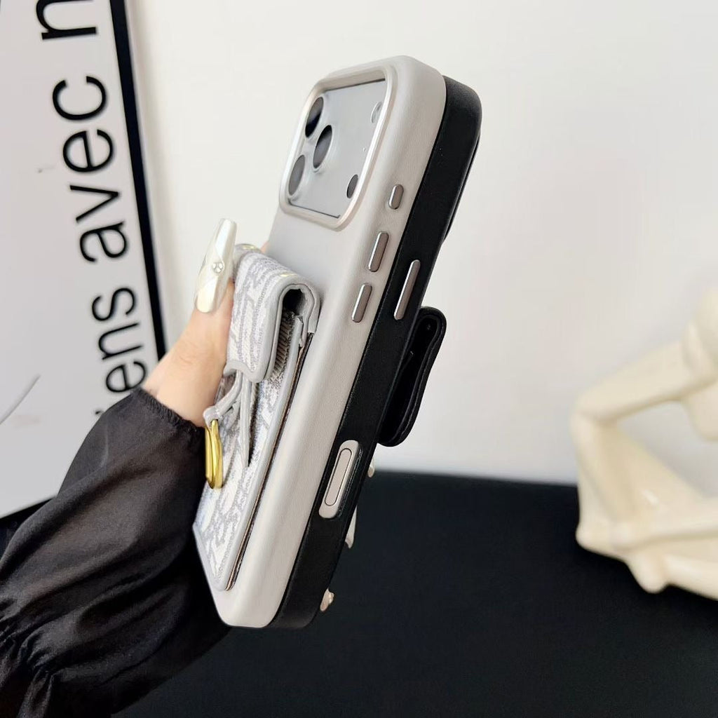 DR Crossbody Card Holder iPhone Case