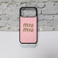 MM 3 Color Soft Leather Quilted iPhone Case
