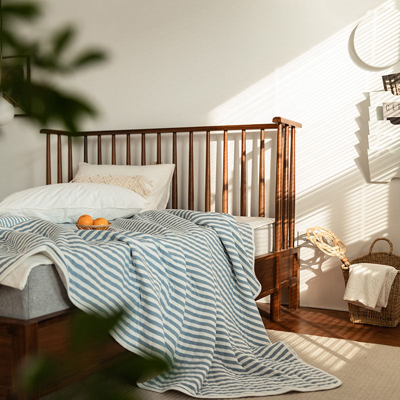 Cotton Striped Quilt