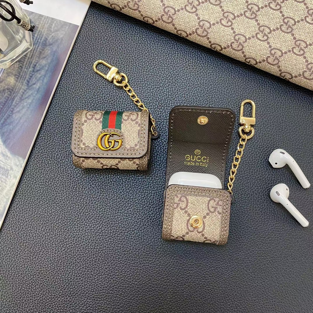 Air Pods Holder Gucci Case for 2 3 4 Pro 2 Generations