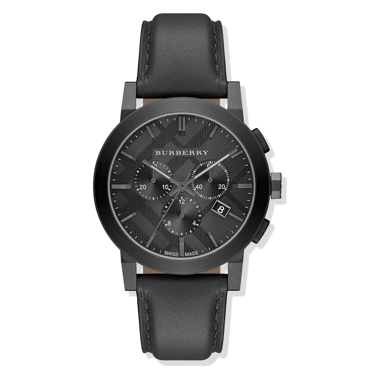 Burberry Men's The City Black Chronograph 42mm Watch