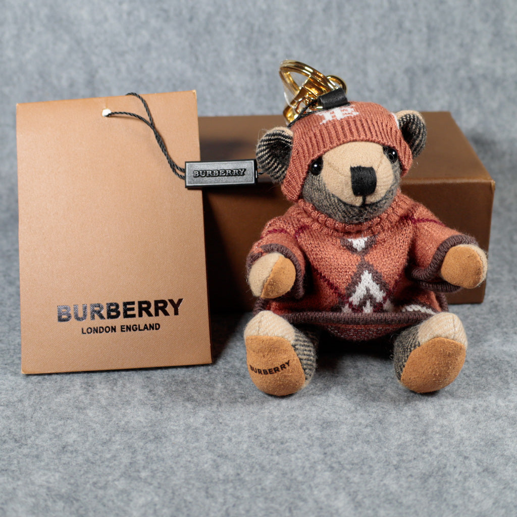Burberry Bear KeyChain Bag Charm