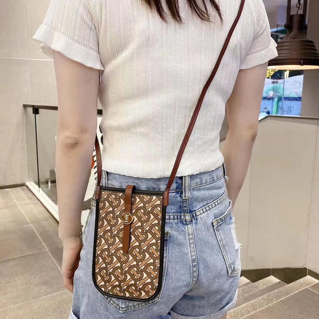 Shop Burberry Crossbody Purse Mini Shoulder Bag Card Holder