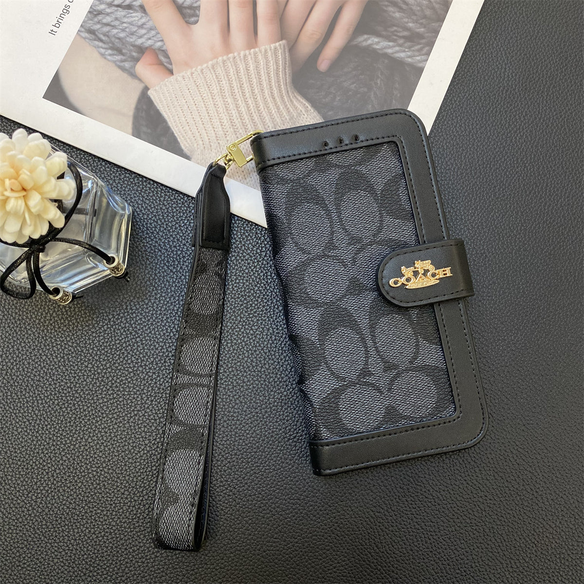 Coach Wallet iPhone Case for 1216 Pro Max Plus Series