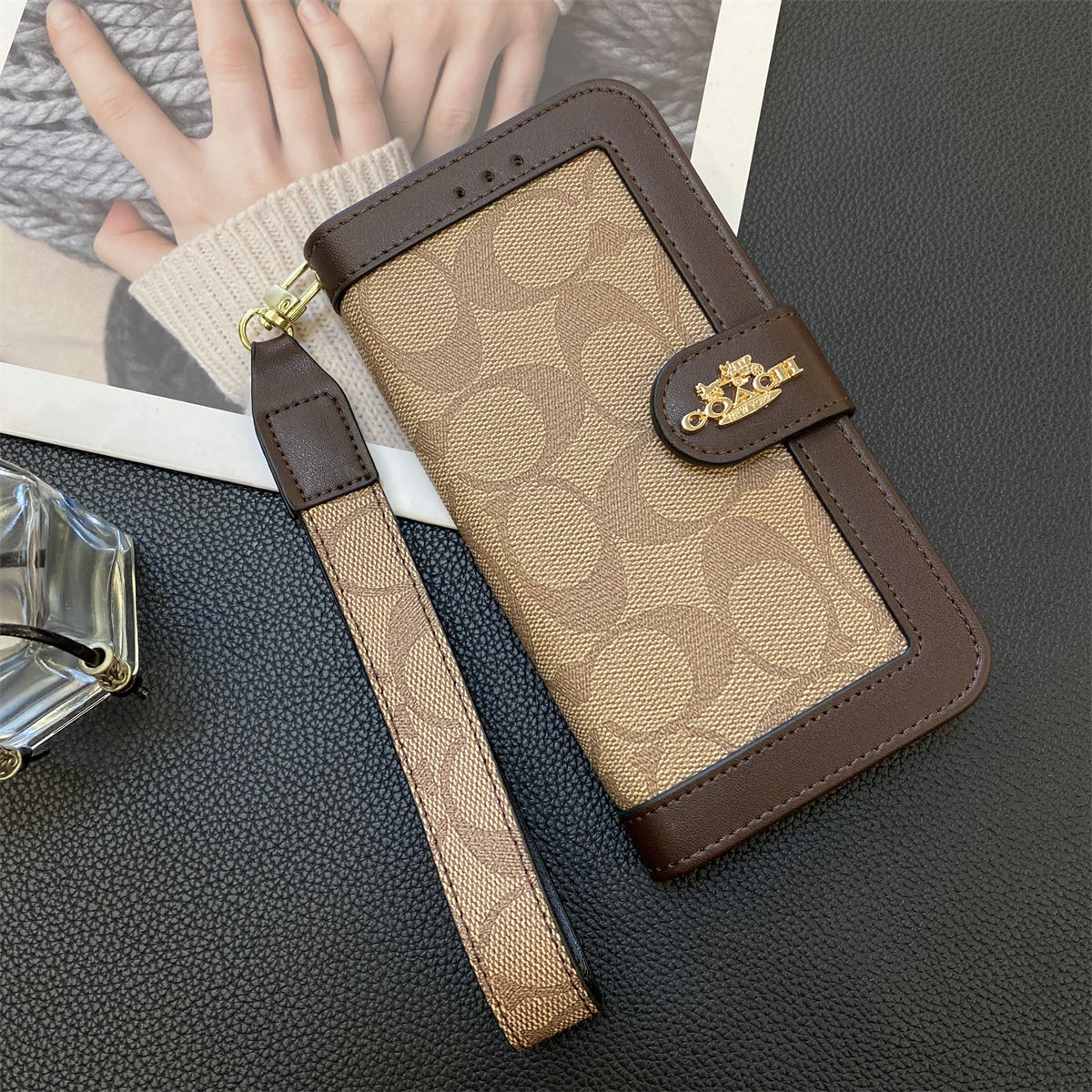 Coach Wallet iPhone Case for 1216 Pro Max Plus Series