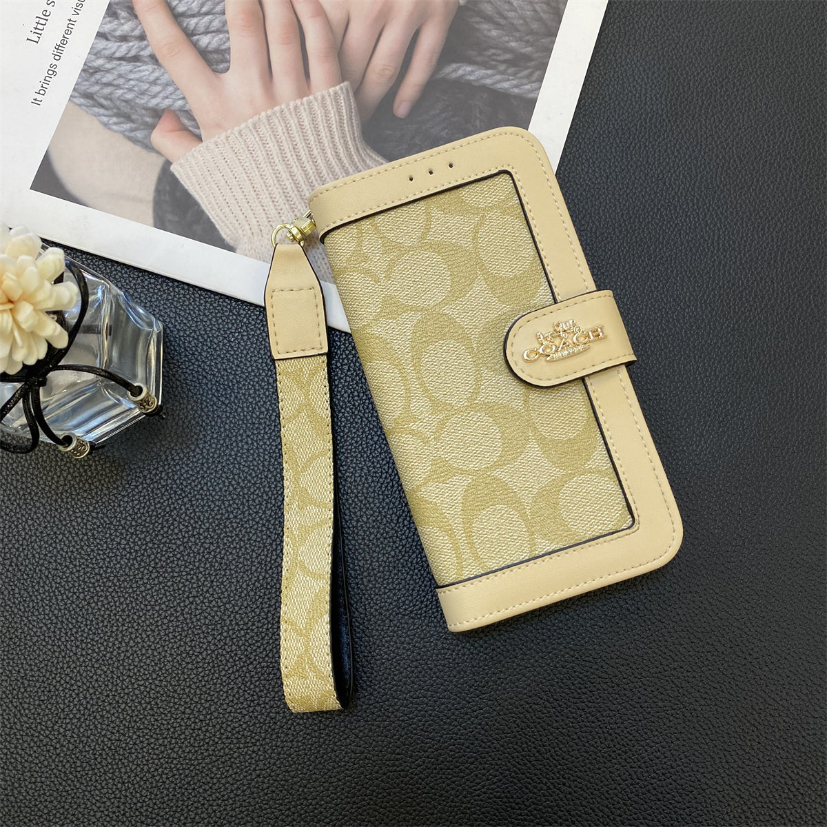 Coach Wallet iPhone Case for 1216 Pro Max Plus Series