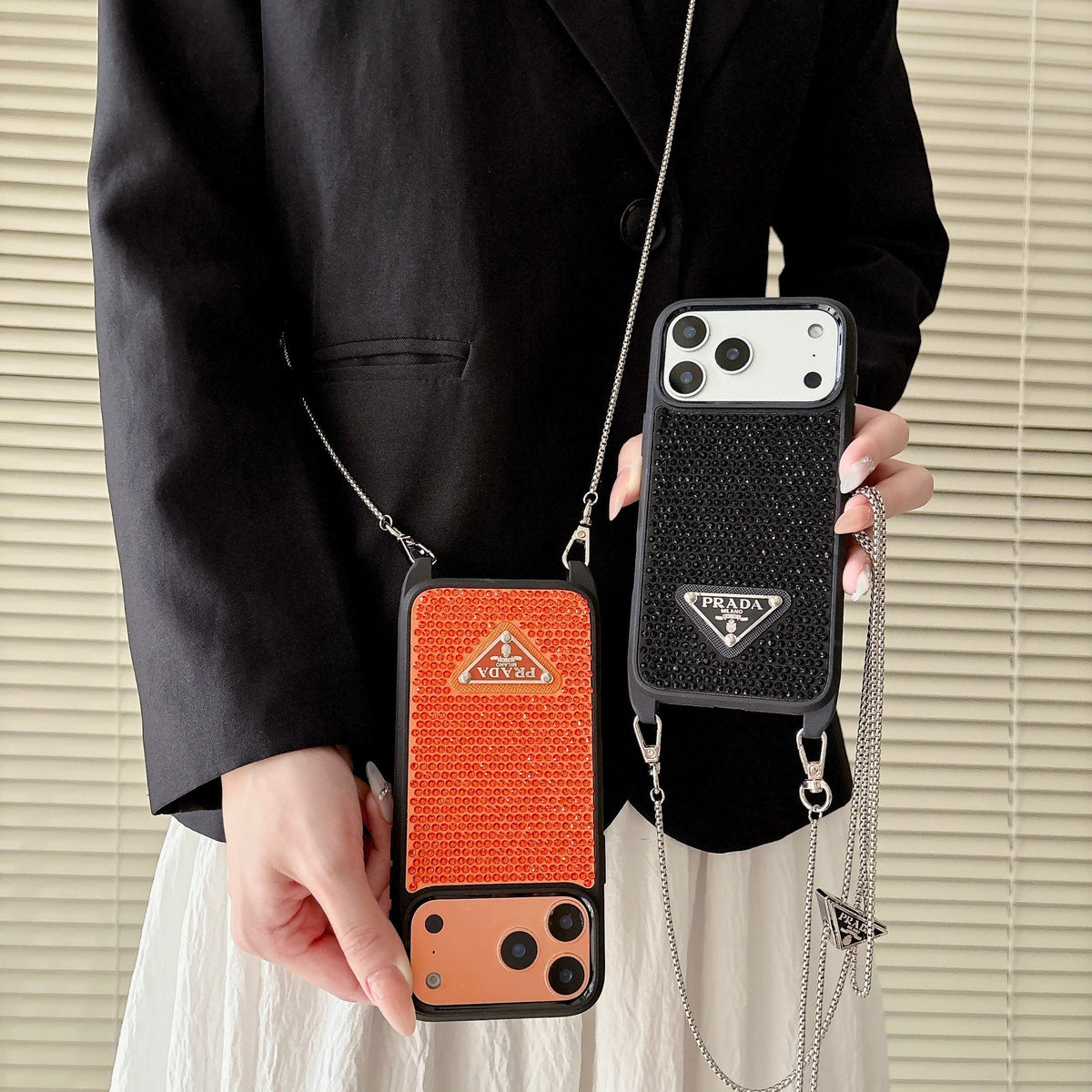 Prada Phone Case on Chain