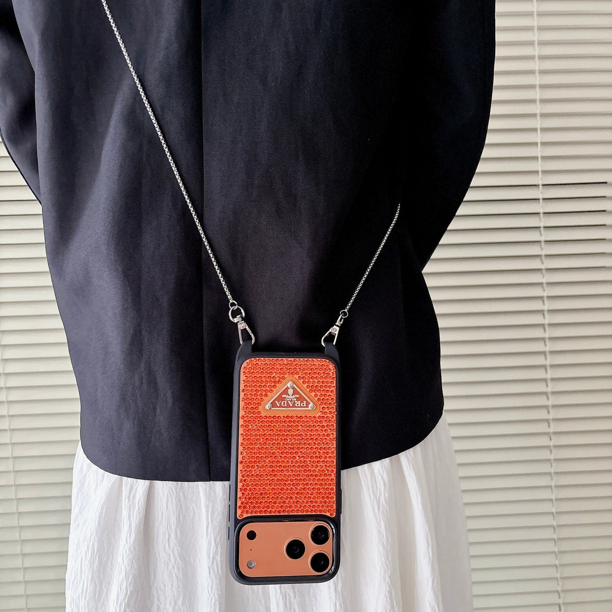 Prada Phone Case on Chain