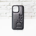 Dior Leather iPhone Case for 1316 Pro Max