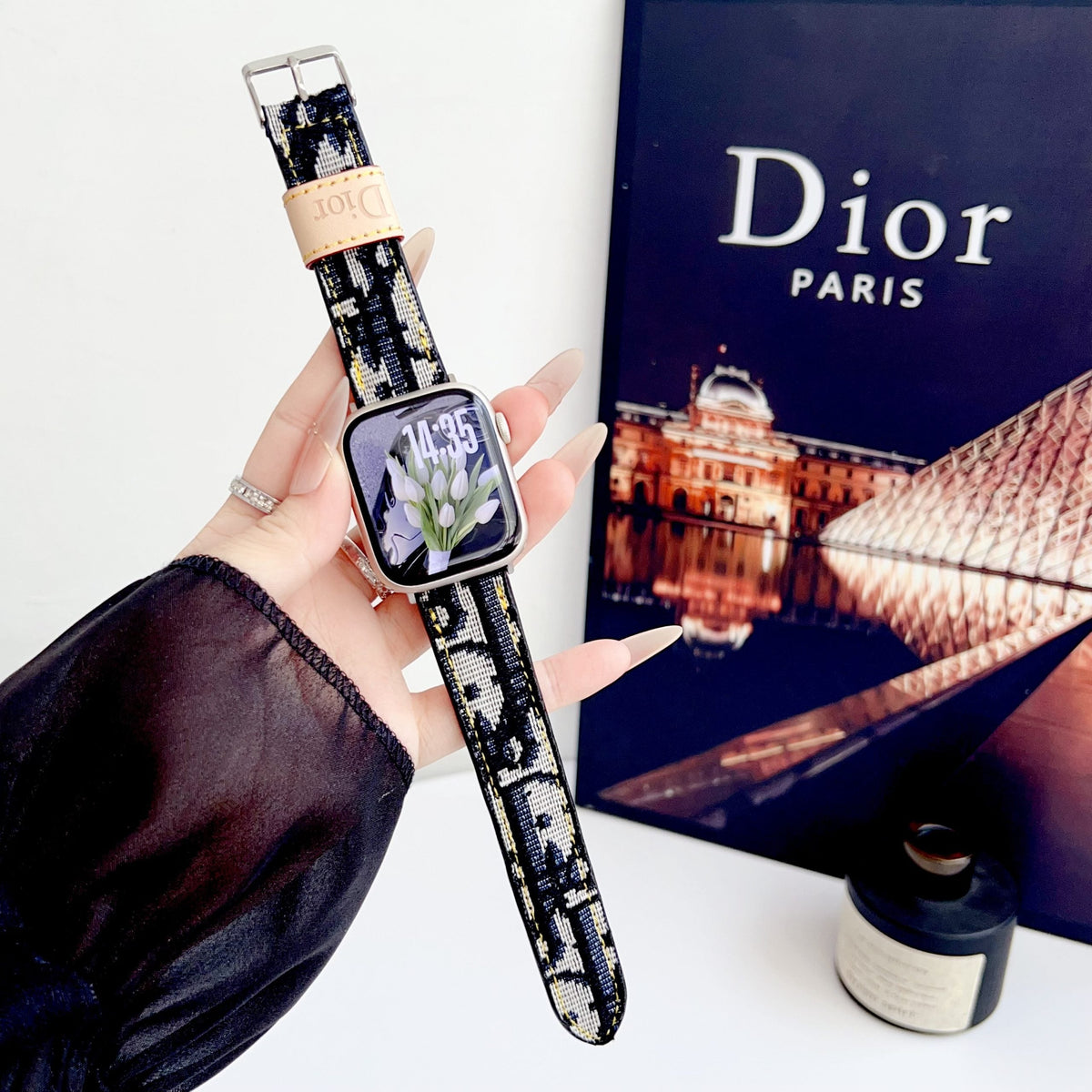 Fabric Dior Apple Watch Band