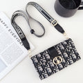 Dior Crossbody Wallet Phone Case Mini Bag for iPhone