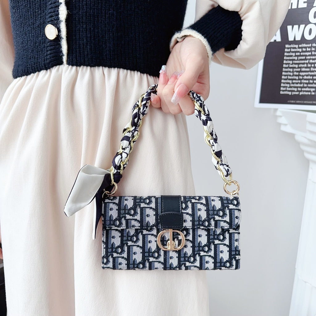 Dior Crossbody Wallet Phone Case Mini Bag for iPhone