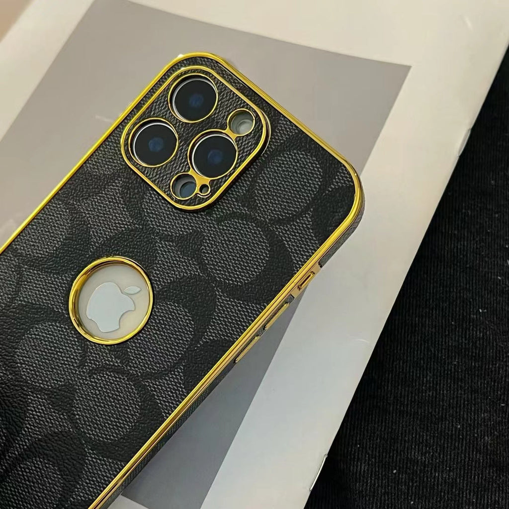 Coach Monogram iPhone Case 12 13 14 15 16