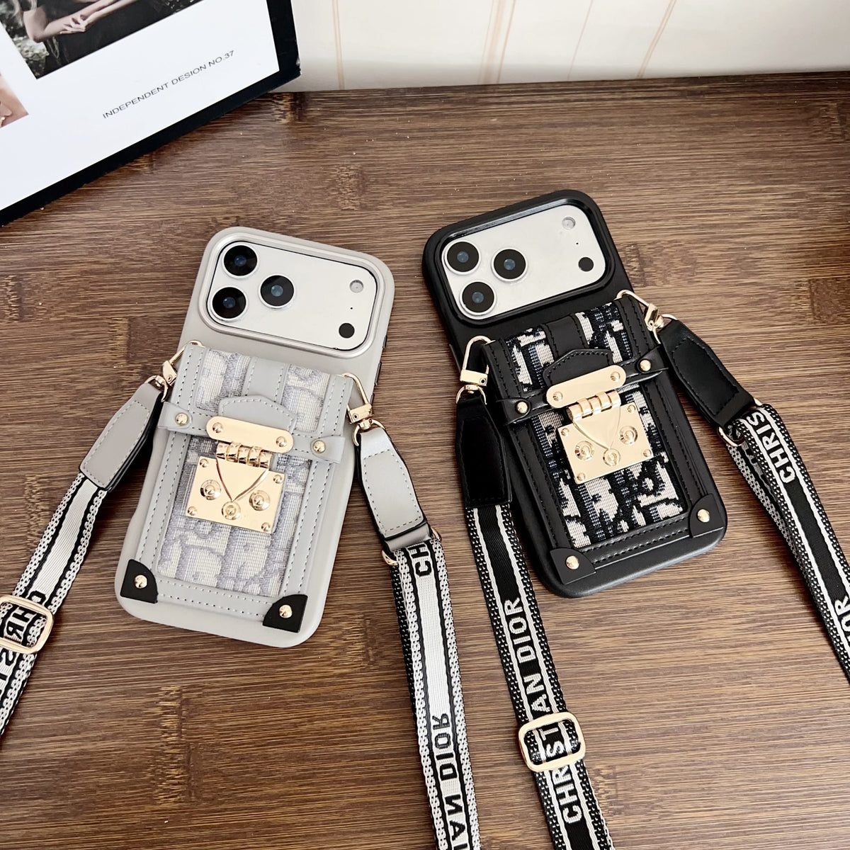 Fashion Dior Crossbody Phone Case iPhone