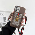 Crossbody Style iPhone Case for 11 12 13 14 15 16 Pro Max Plus