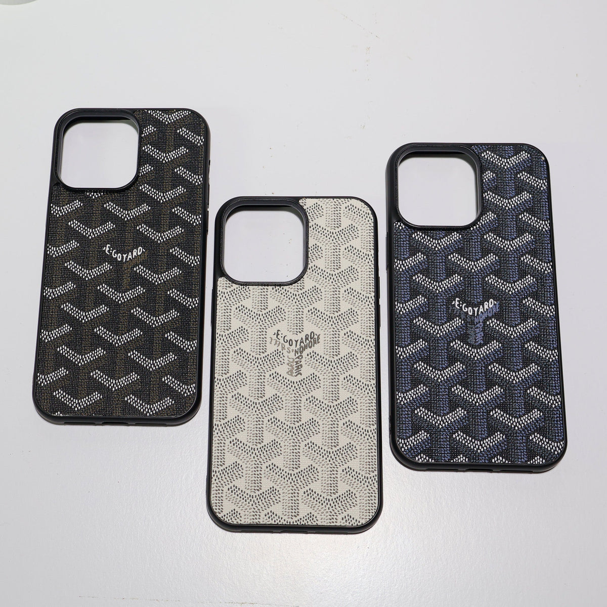 Goyard Phone Case for iPhone 13 14 15 16 Pro Max Plus