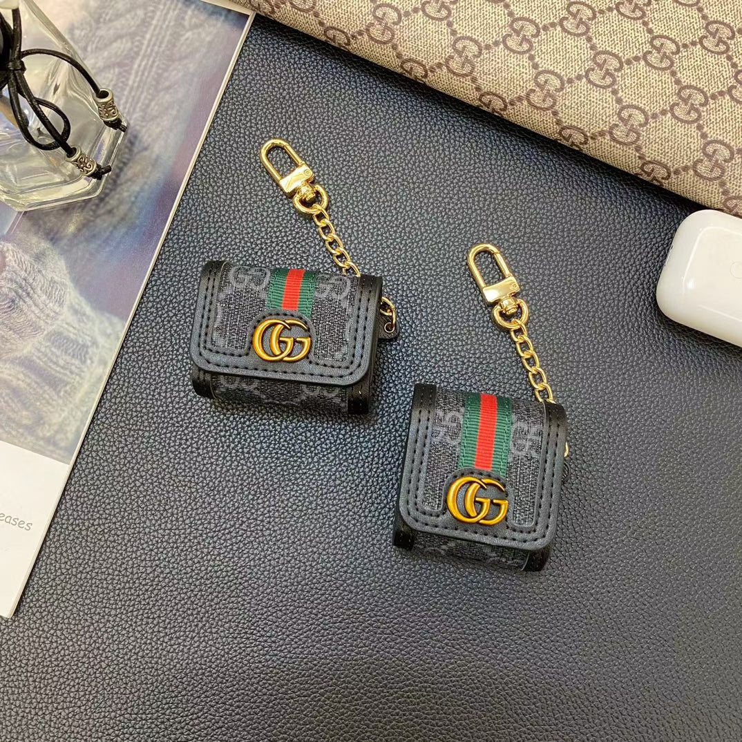 Air Pods Holder Gucci Case for 2 3 4 Pro 2 Generations