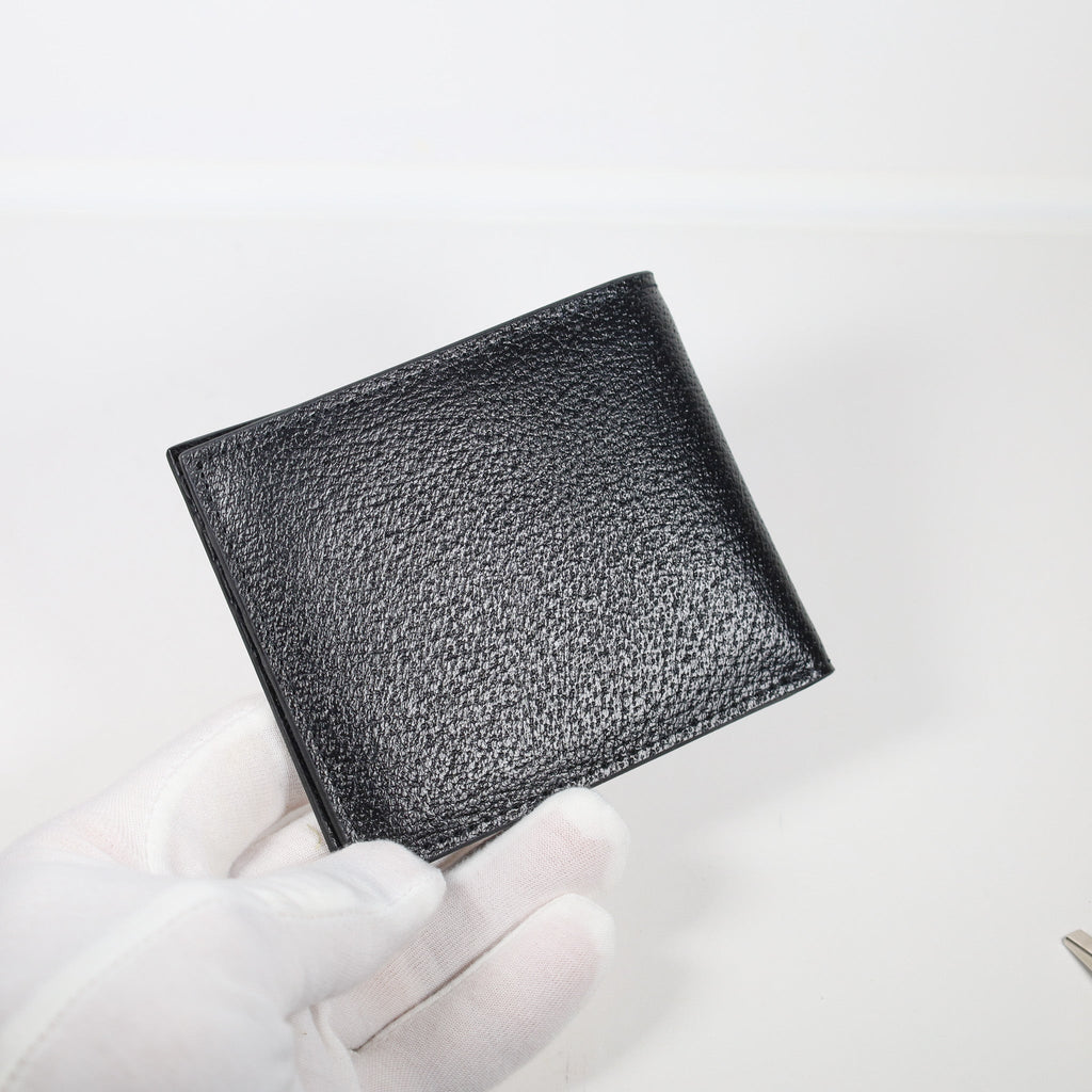 Black Leather GG Wallet