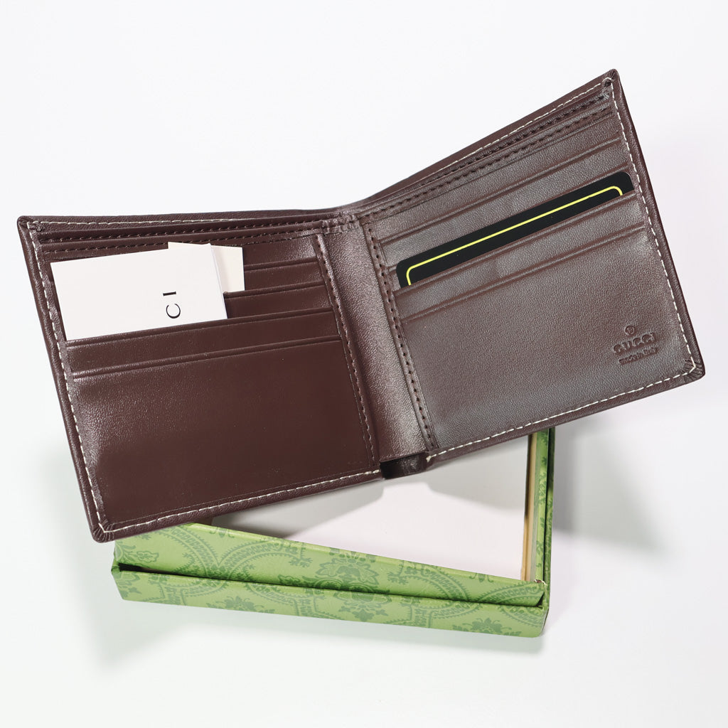 Gucci Canvas Bi Fold Wallet