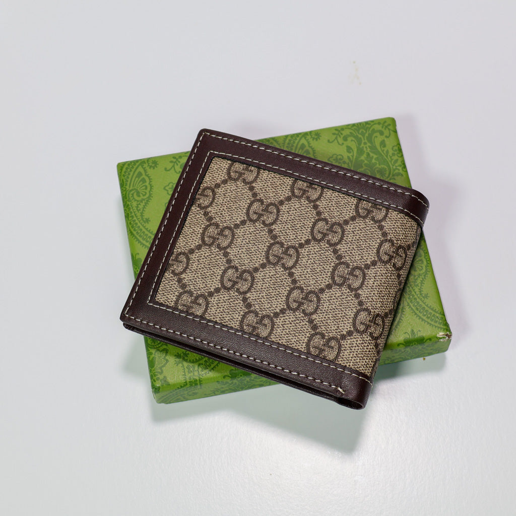 Gucci Canvas Bi Fold Wallet