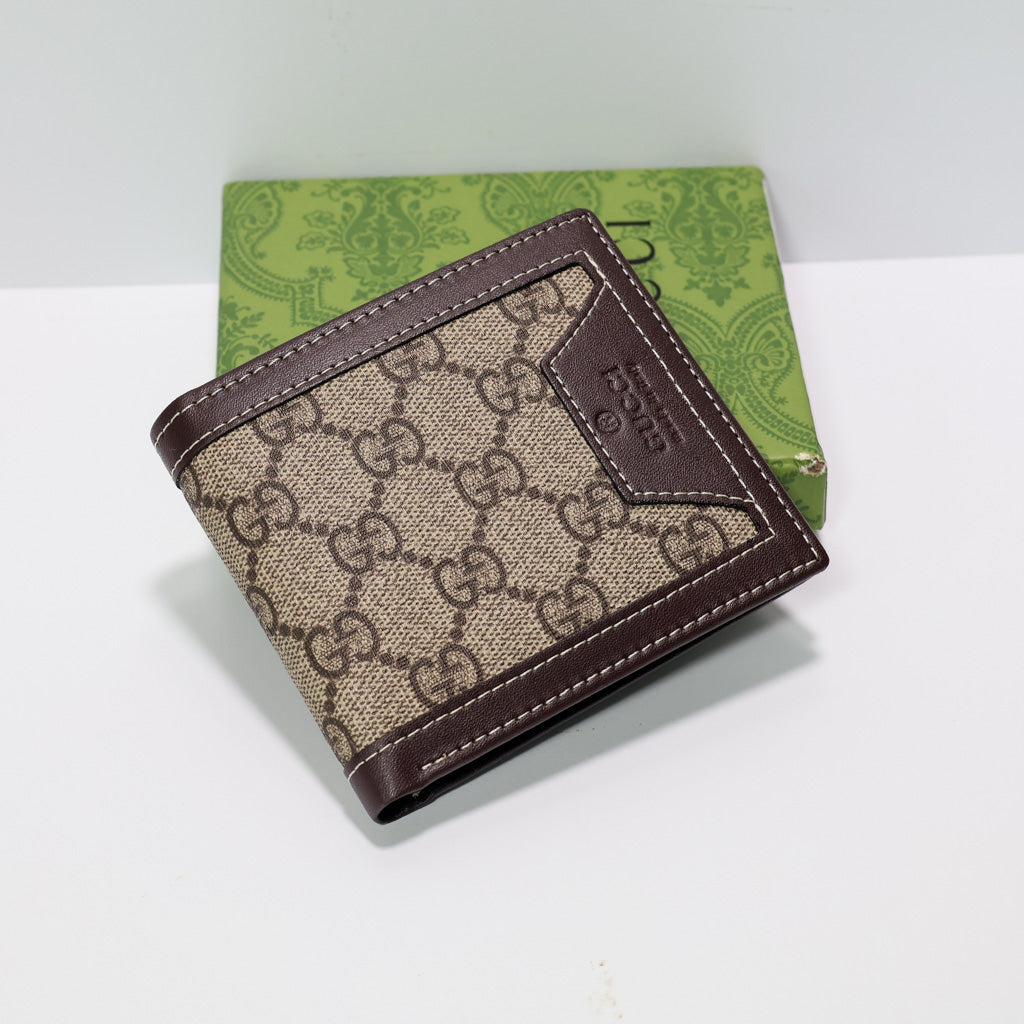 Gucci Canvas Bi Fold Wallet