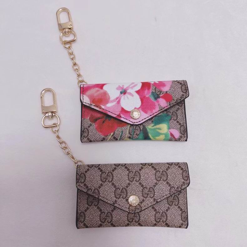 Gucci Card Holder Keychain Mini Pouch