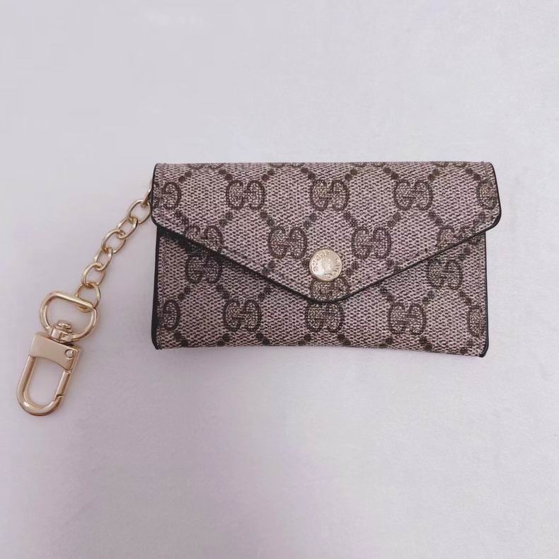 Gucci Card Holder Keychain Mini Pouch