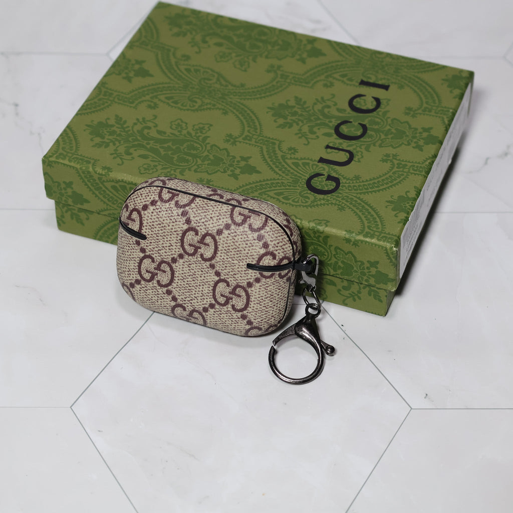 Airpods Case Gucci Style for 2, 3, 4, and Pro