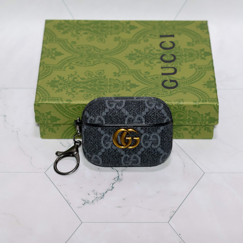 Airpods Case Gucci Style for 2, 3, 4, and Pro