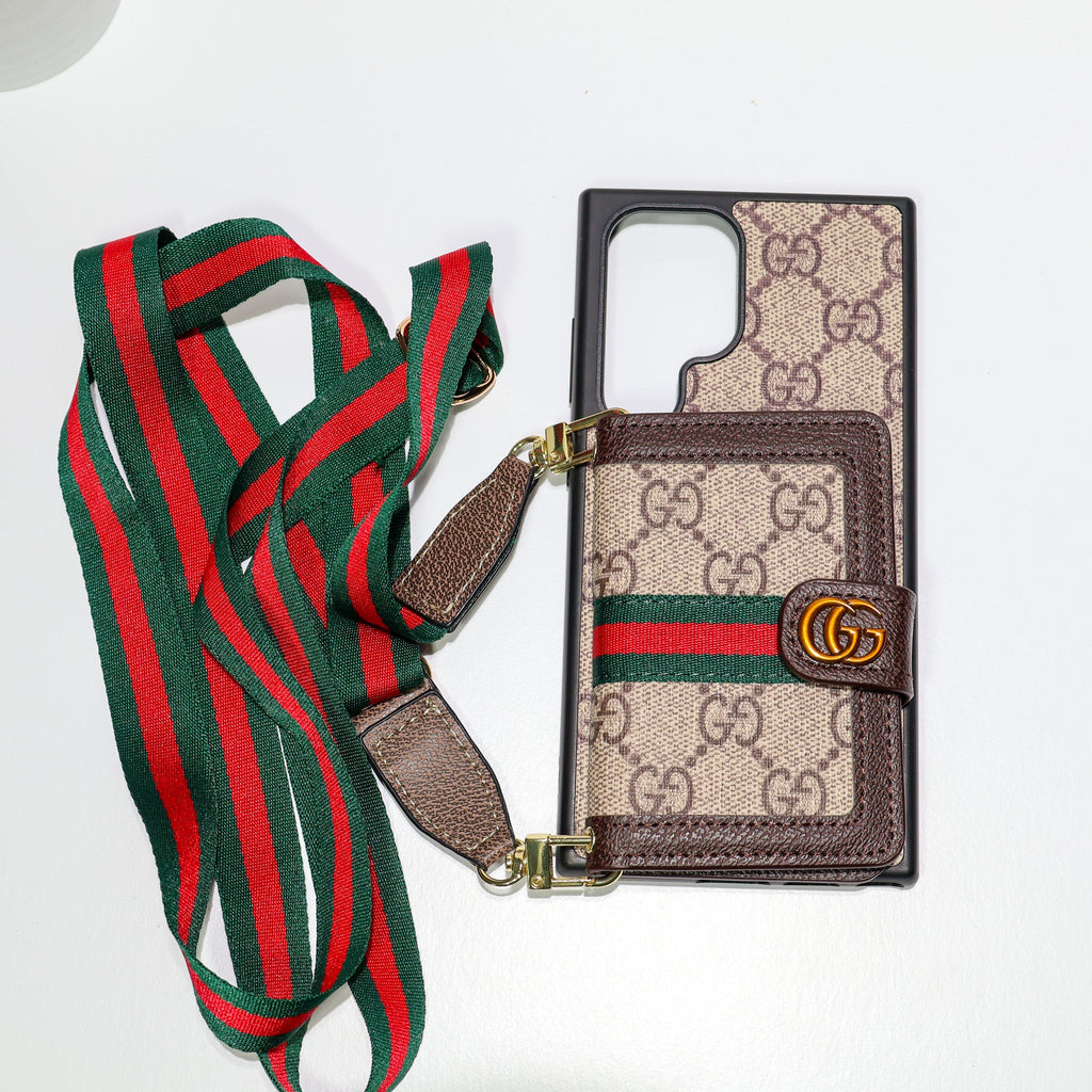 Coated Canvas Samsung Galaxy Phone Case Gucci