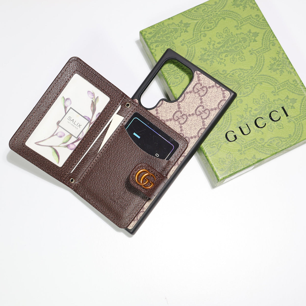 Coated Canvas Samsung Galaxy Phone Case Gucci