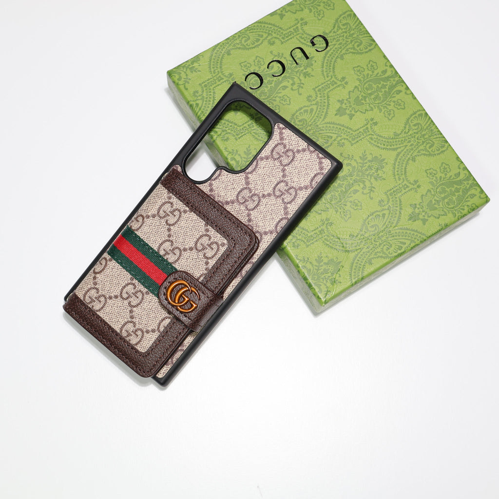 Coated Canvas Samsung Galaxy Phone Case Gucci