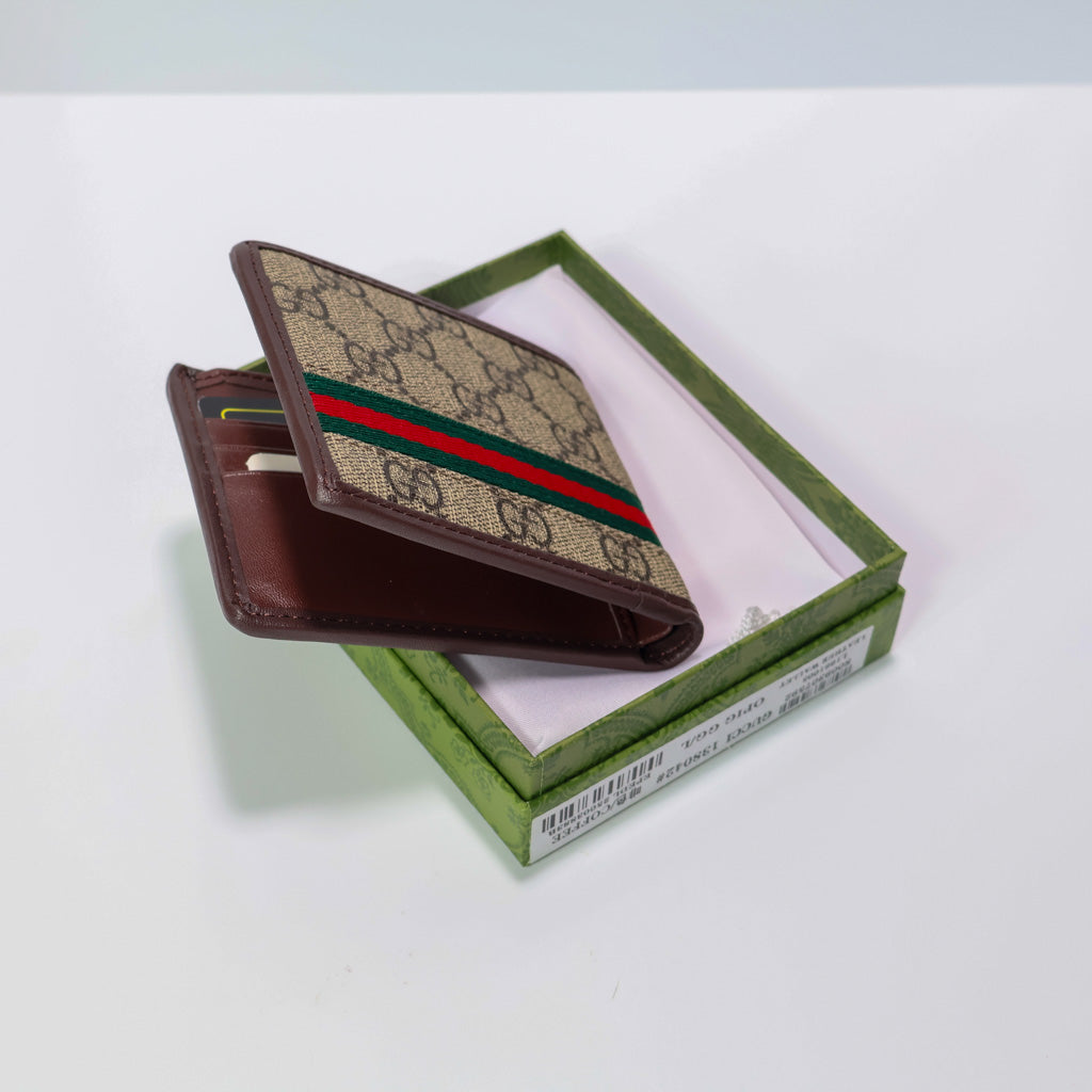 Luxury Bi Fold Gucci Wallet