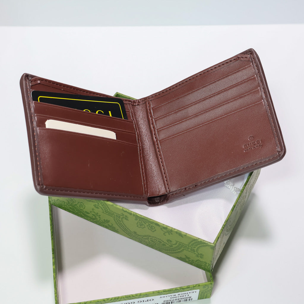 Luxury Bi Fold Gucci Wallet