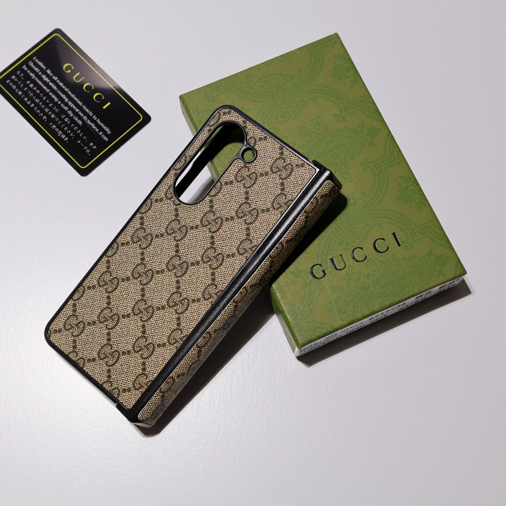 Gucci Case Z Fold 3 4 5 6 Series Samsung Galaxy
