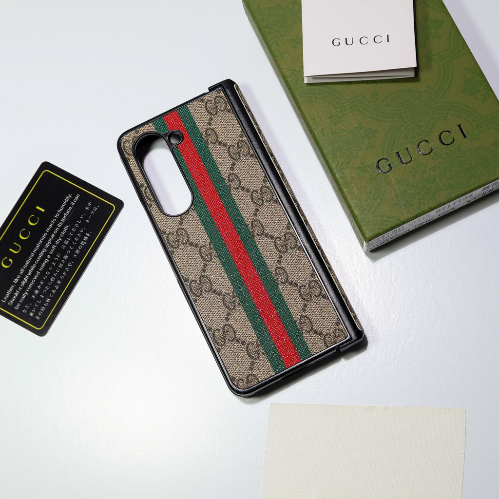 Gucci Case Z Fold 3 4 5 6 Series Samsung Galaxy