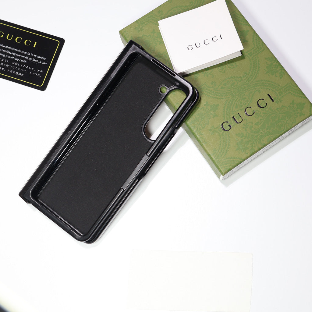 Gucci Case Z Fold 3 4 5 6 Series Samsung Galaxy